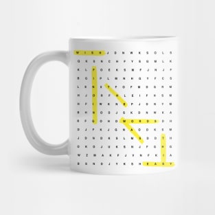 Word Search Mug